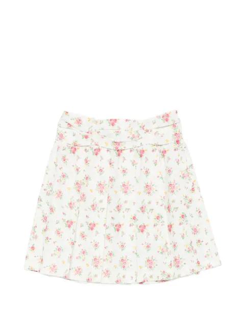 floral mini skirt by SHUSHU/TONG