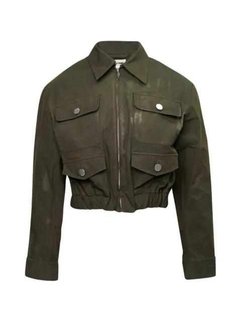 multi-pocket utility jacket by SHUSHU/TONG