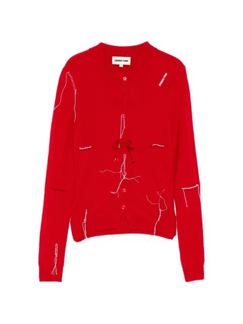 pin-tucked sweater by SHUSHU/TONG