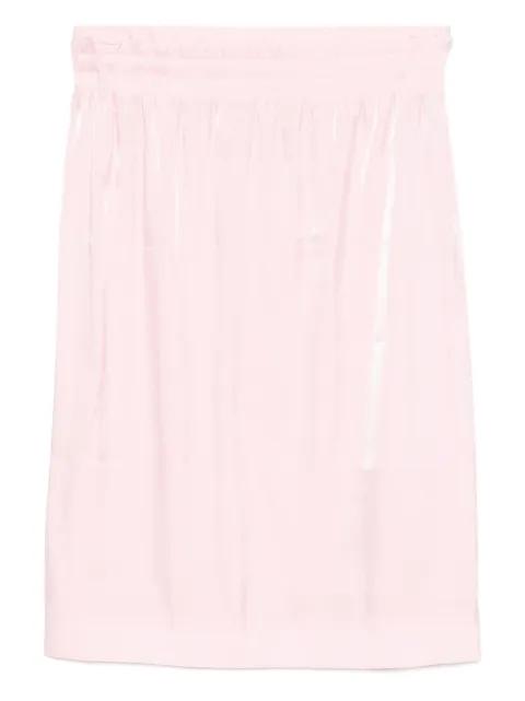 shirred-waist skirt by SHUSHU/TONG