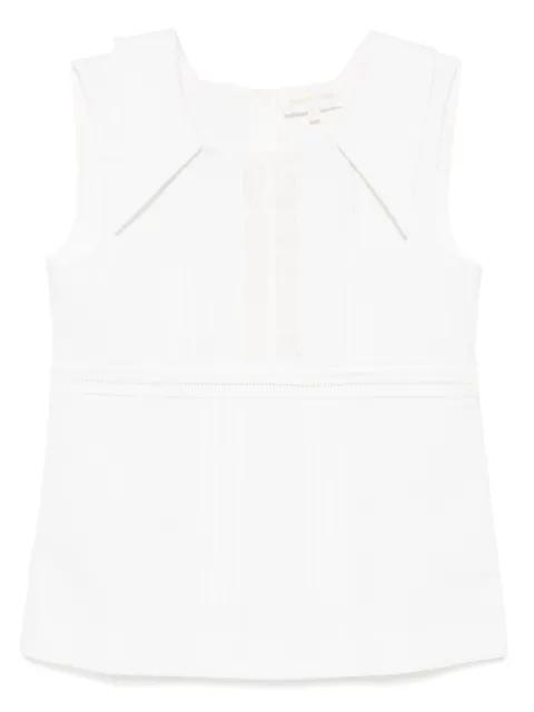 square-neck top by SHUSHU/TONG