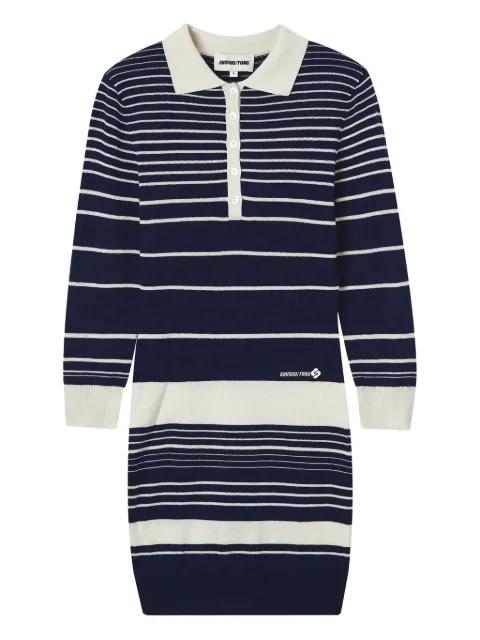 striped polo dress by SHUSHU/TONG