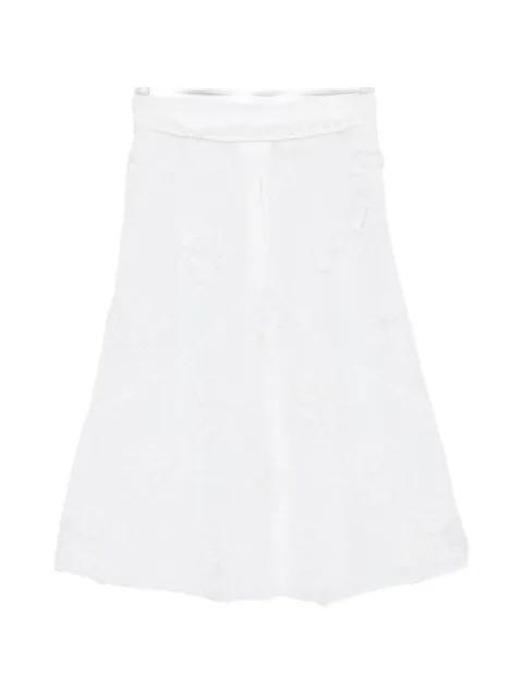 threadwork knit skirt by SHUSHU/TONG