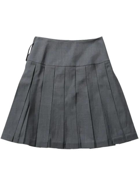 wool-blend skirt by SHUSHU/TONG
