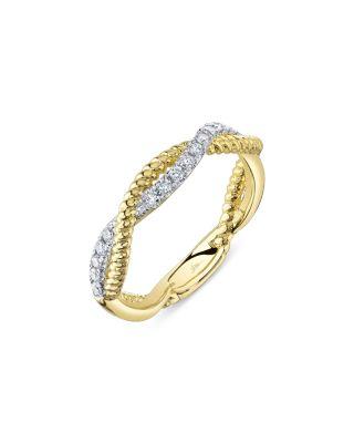 14K Yellow Gold Kate Diamond Ring by SHY CREATION