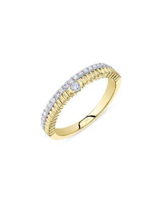 14K Yellow Gold Kate Diamond Ring by SHY CREATION