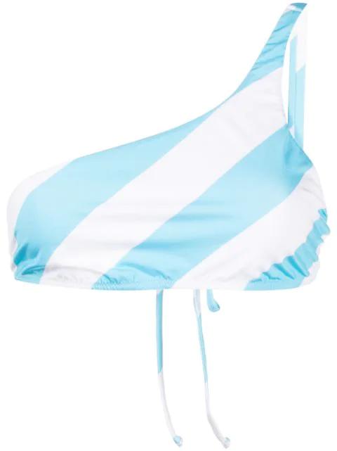 Christina one-shoulder bikini top by SIAN SWIMWEAR