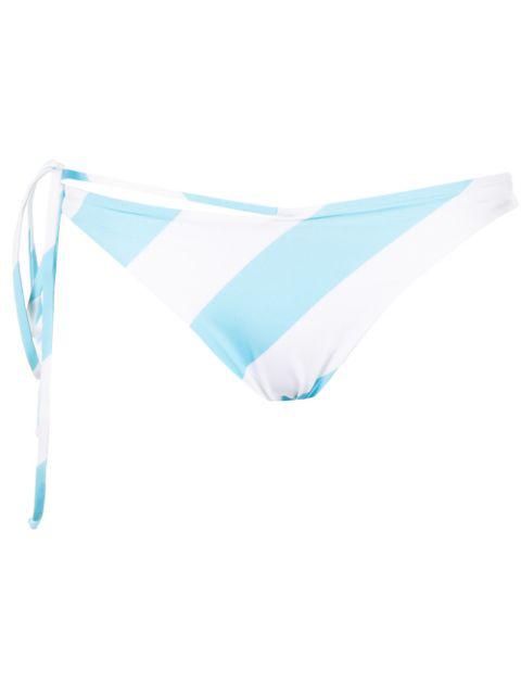 Christina striped bikini bottoms by SIAN SWIMWEAR