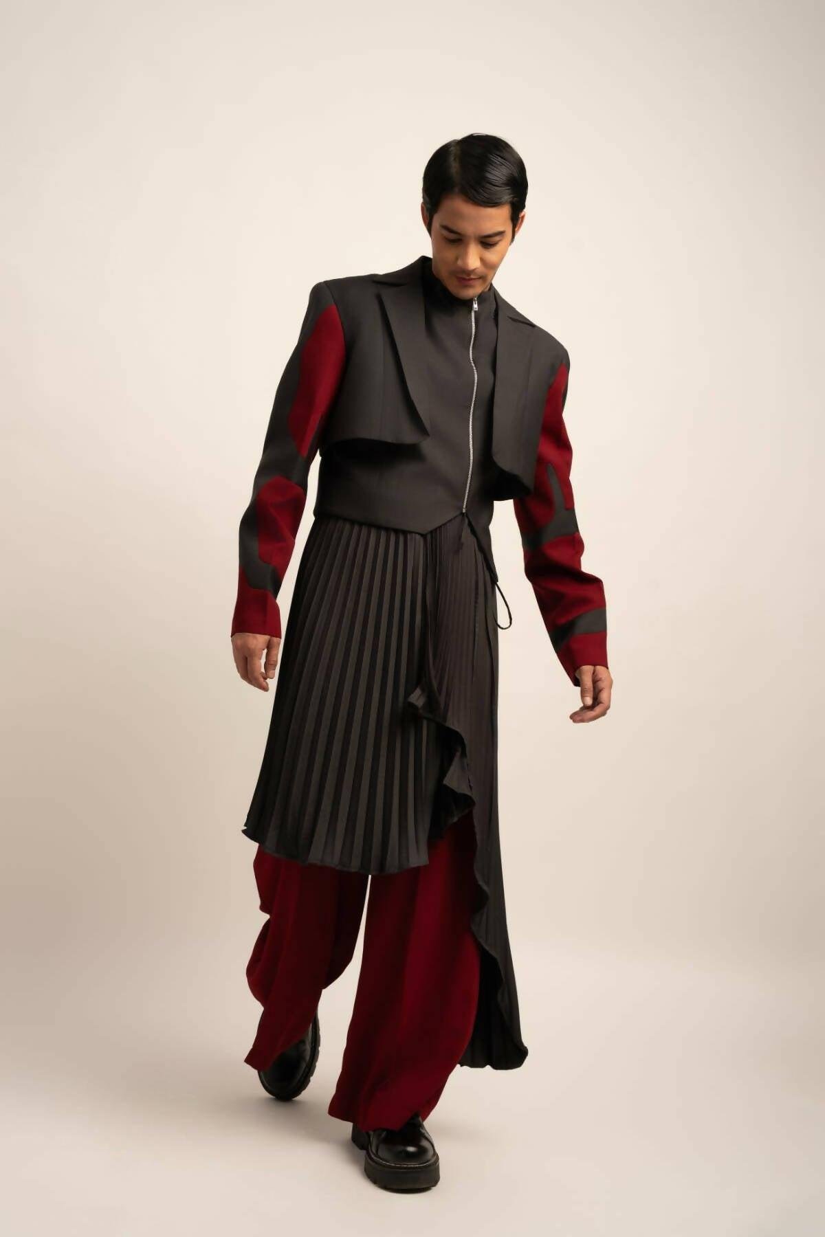 Seraphic Trousers Skirt Set by SIDDHANT AGRAWAL LABEL