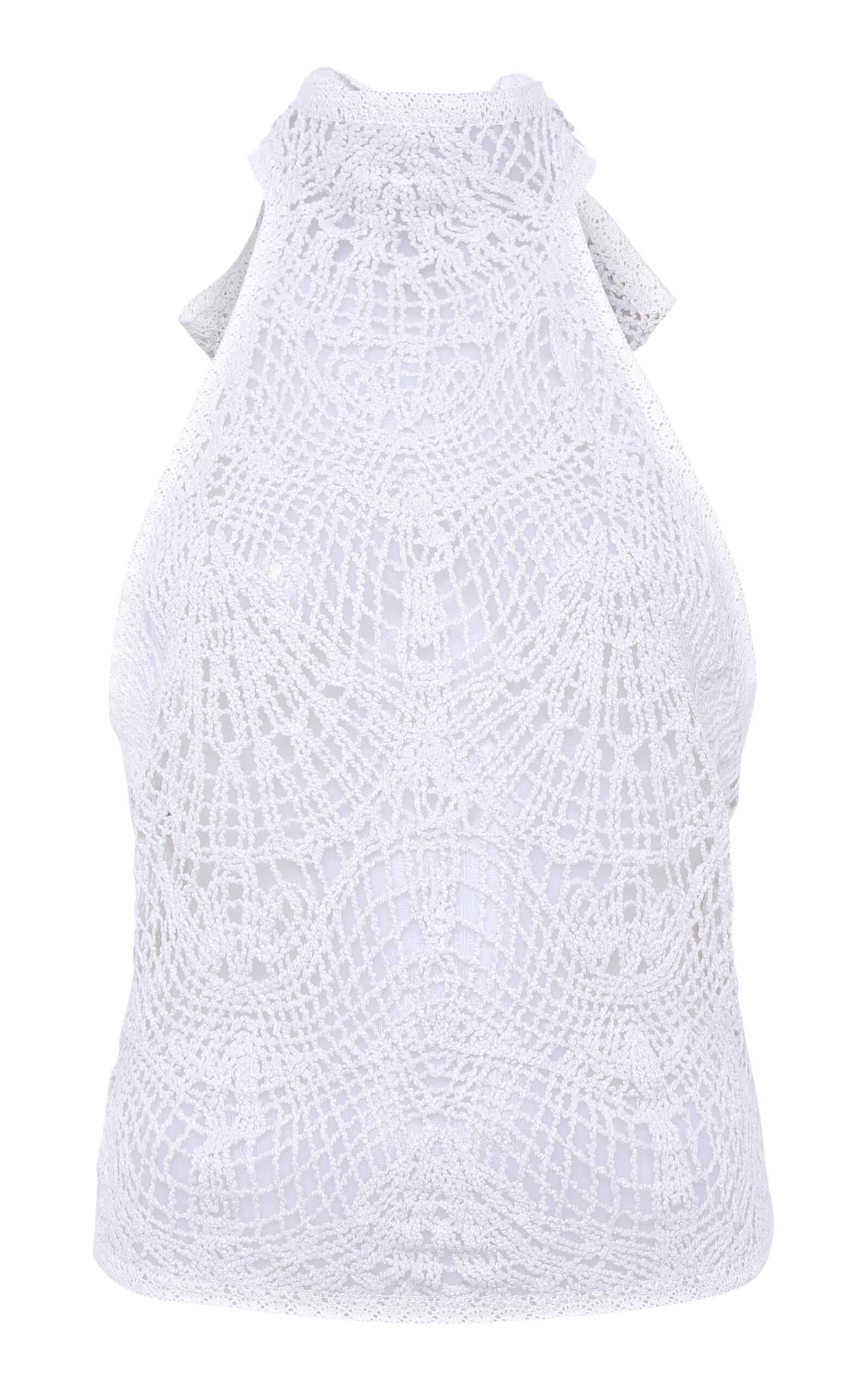 SIEDRÉS Indy Crochetedace Top - Moda Operandi by SIEDRES