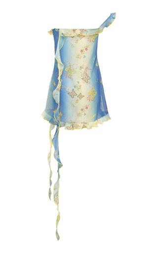 SIEDRÉS - Kyla Butterfly Ruffled Mini Dress - Multi - - Moda Operandi by SIEDRES SIEDRÉS - Kyla Butterfly Ruffled Mini Dress - Multi - - Moda Operandi by SIEDRES