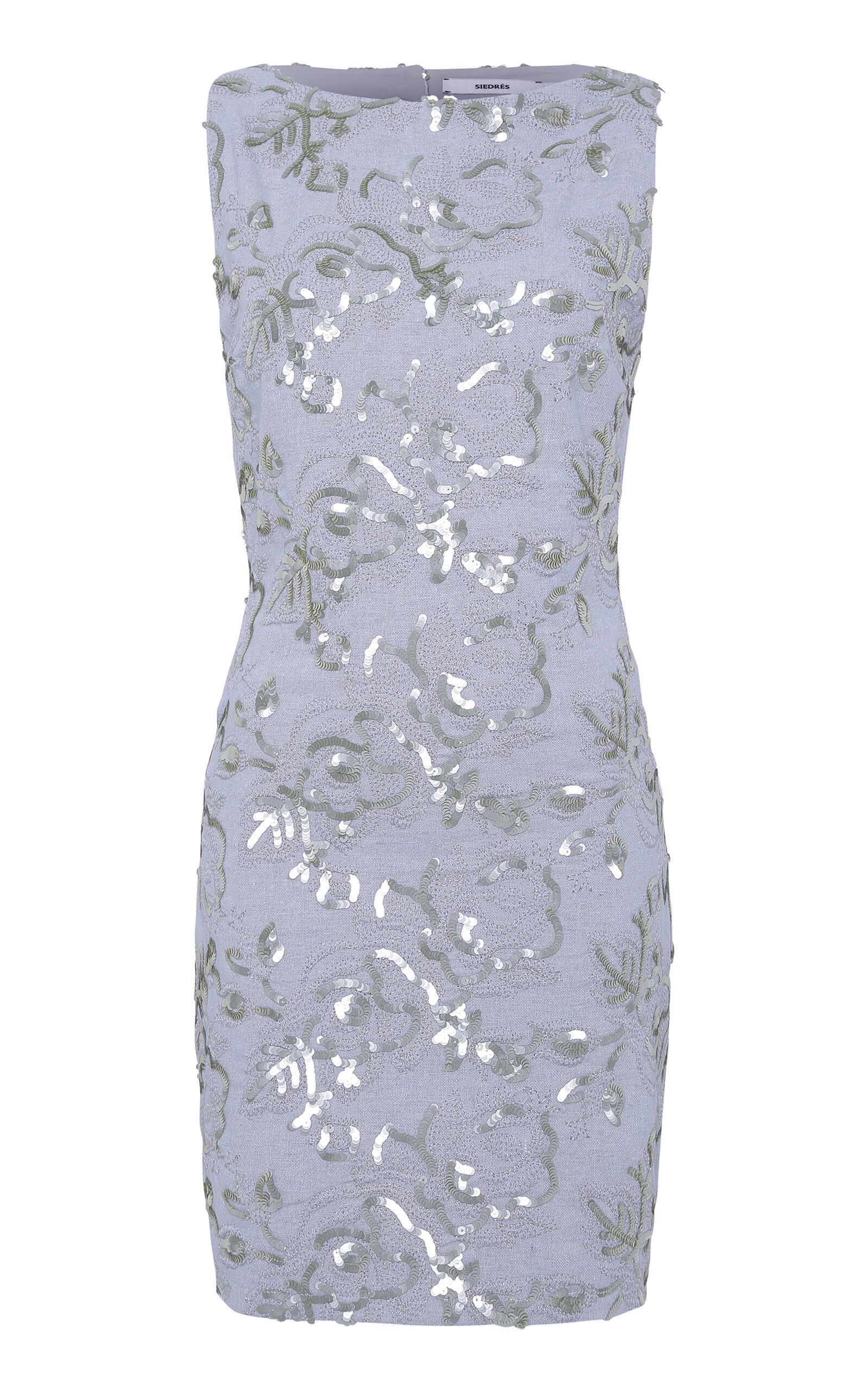 SIEDRÉS Scarlett Sequinned Mini Dress - Moda Operandi by SIEDRES