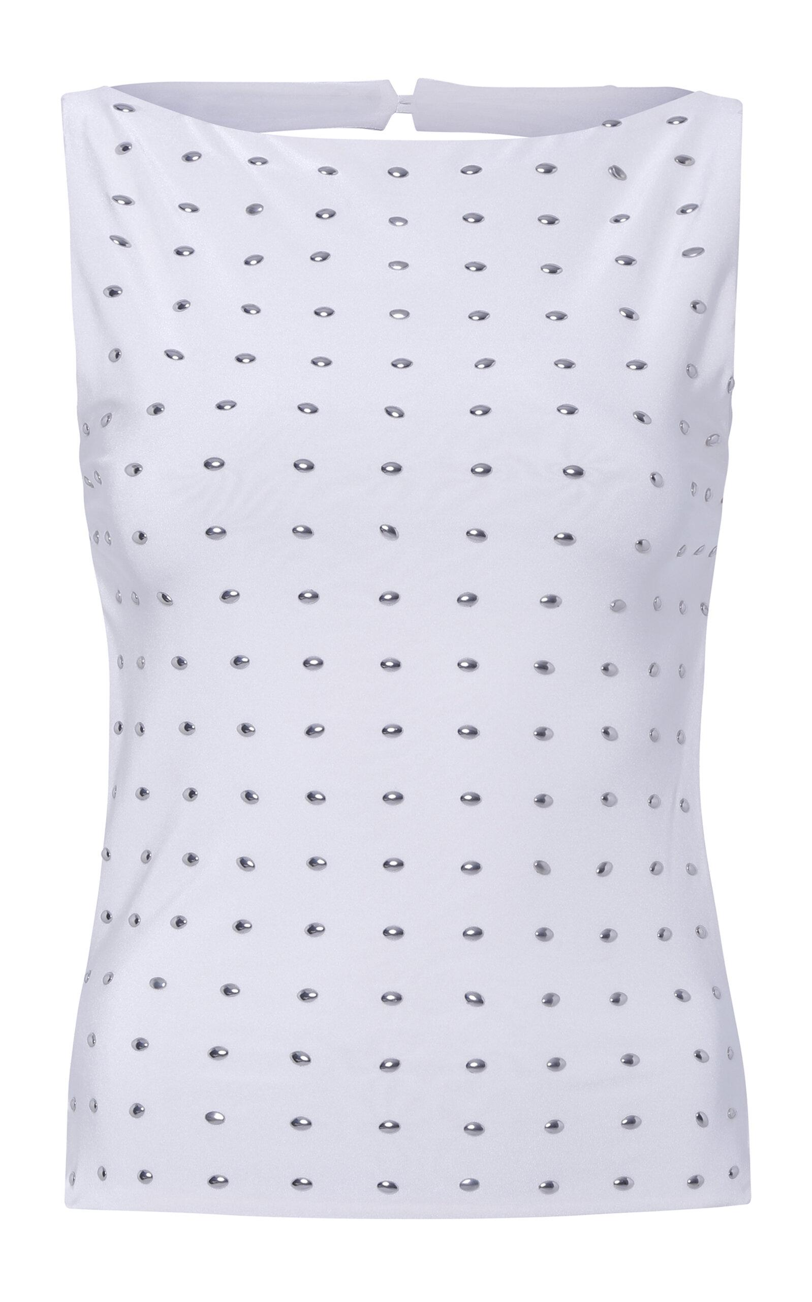 SIEDRÉS Zelna Studded Top - Moda Operandi by SIEDRES