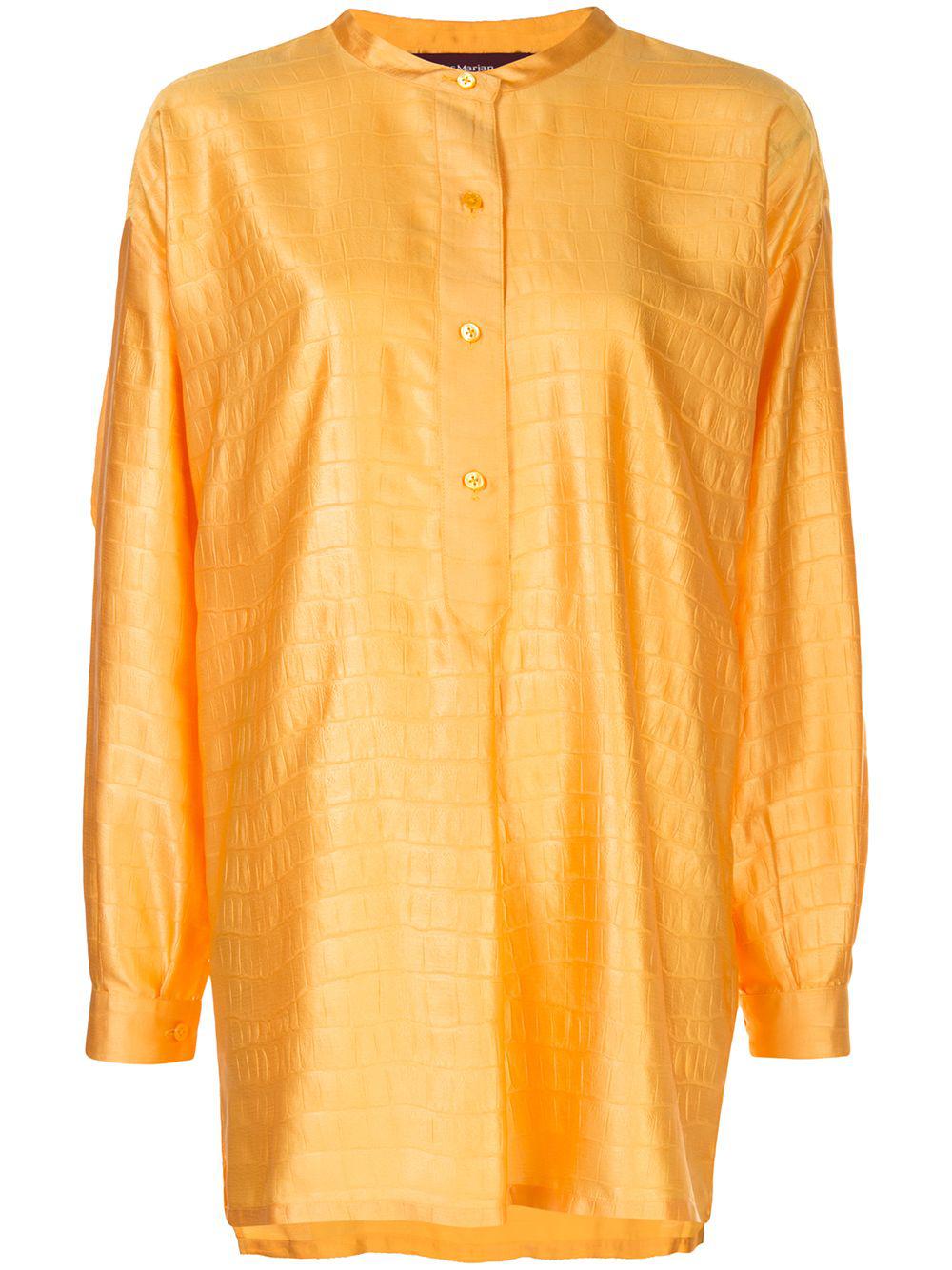 textured satin shirt by SIES MARJAN