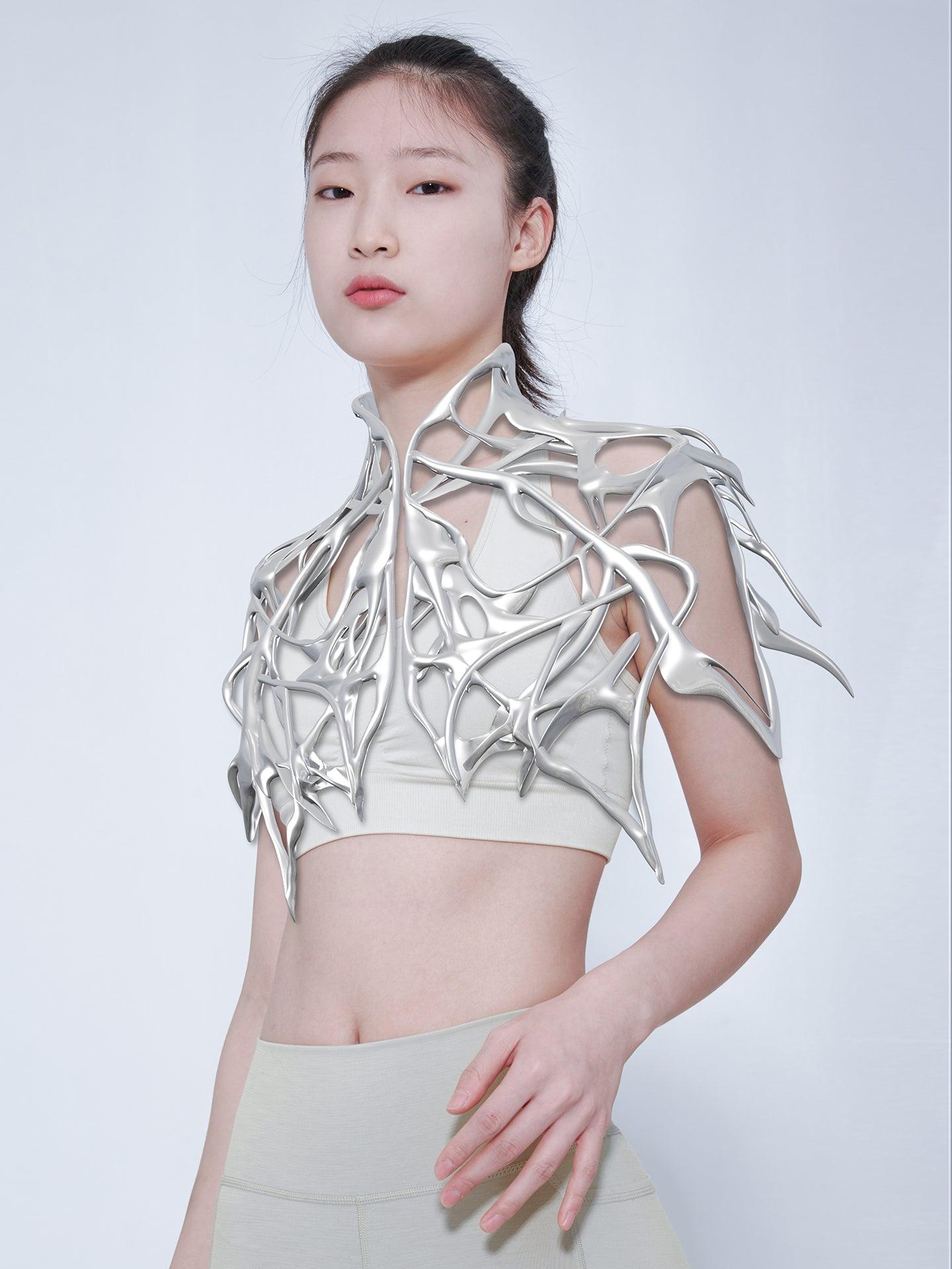 Silver Shawl by SIGMA GUSTIN Silver Shawl by SIGMA GUSTIN
