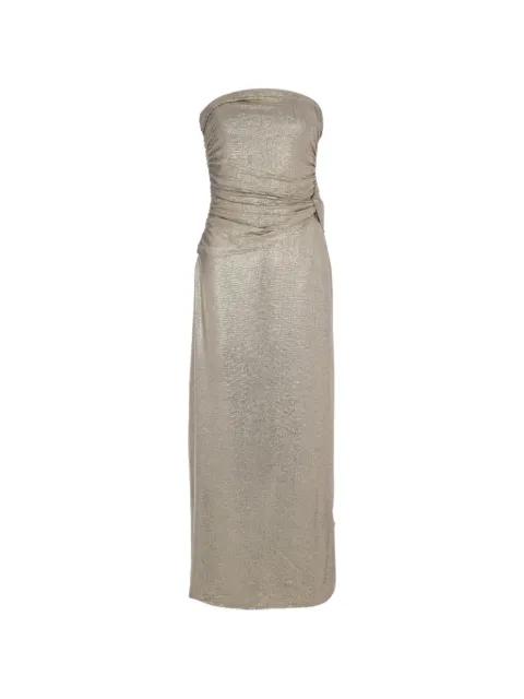 Caera ruched strapless dress by SIGNIFICANT OTHER