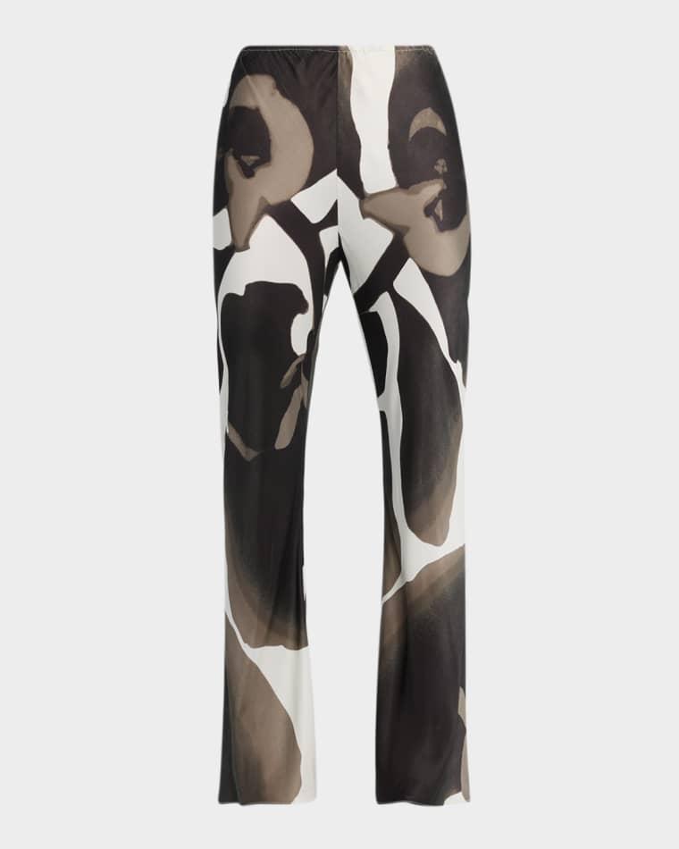 Mya Printed Pull-On Pants by SIGNIFICANT OTHER