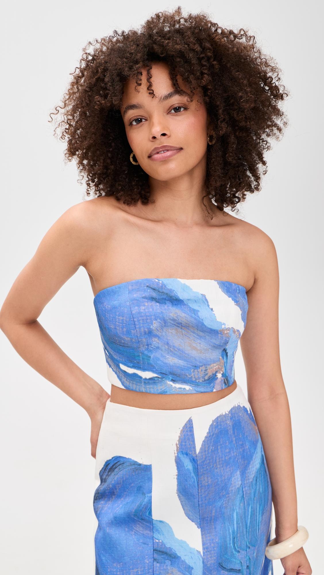 Rumi Strapless Top by SIGNIFICANT OTHER