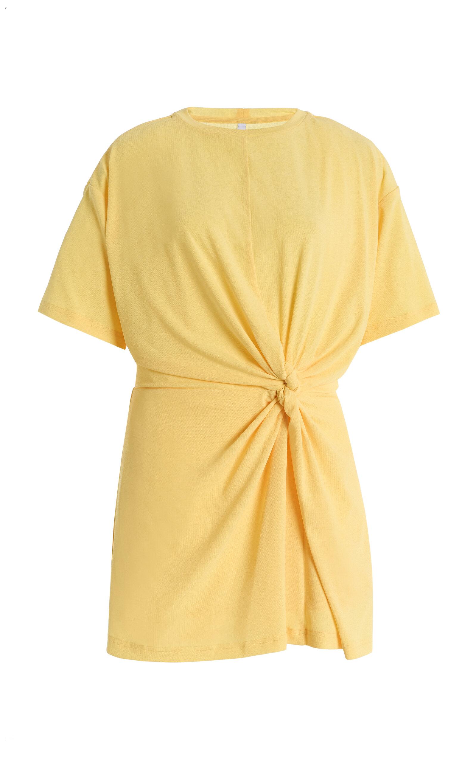 Significant Other Carrey Twisted Jersey Mini T-Shirt Dress - Moda Operandi by SIGNIFICANT OTHER