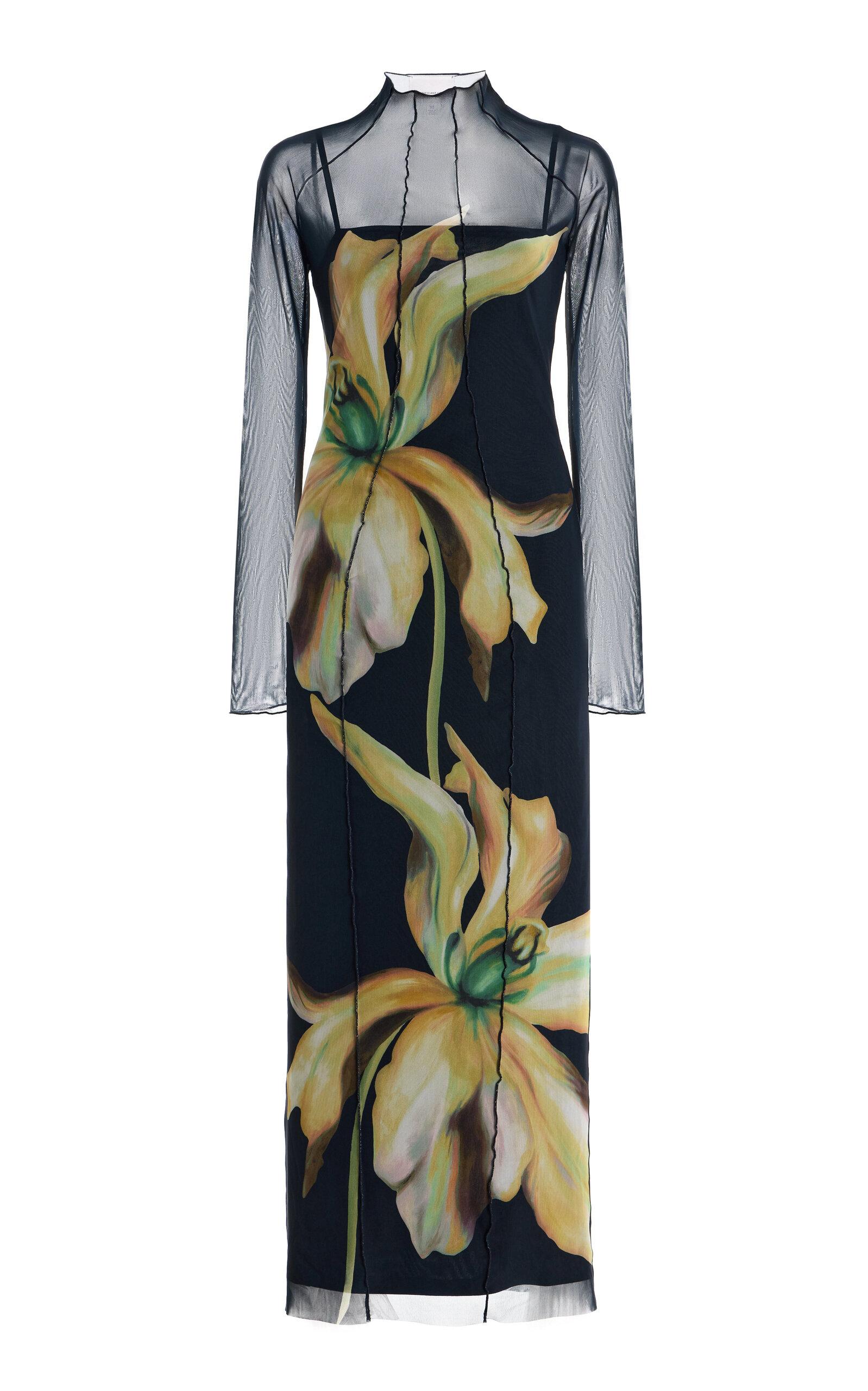 Significant Other Exclusive Jean Floral Mesh Midi Dress - Moda Operandi by SIGNIFICANT OTHER