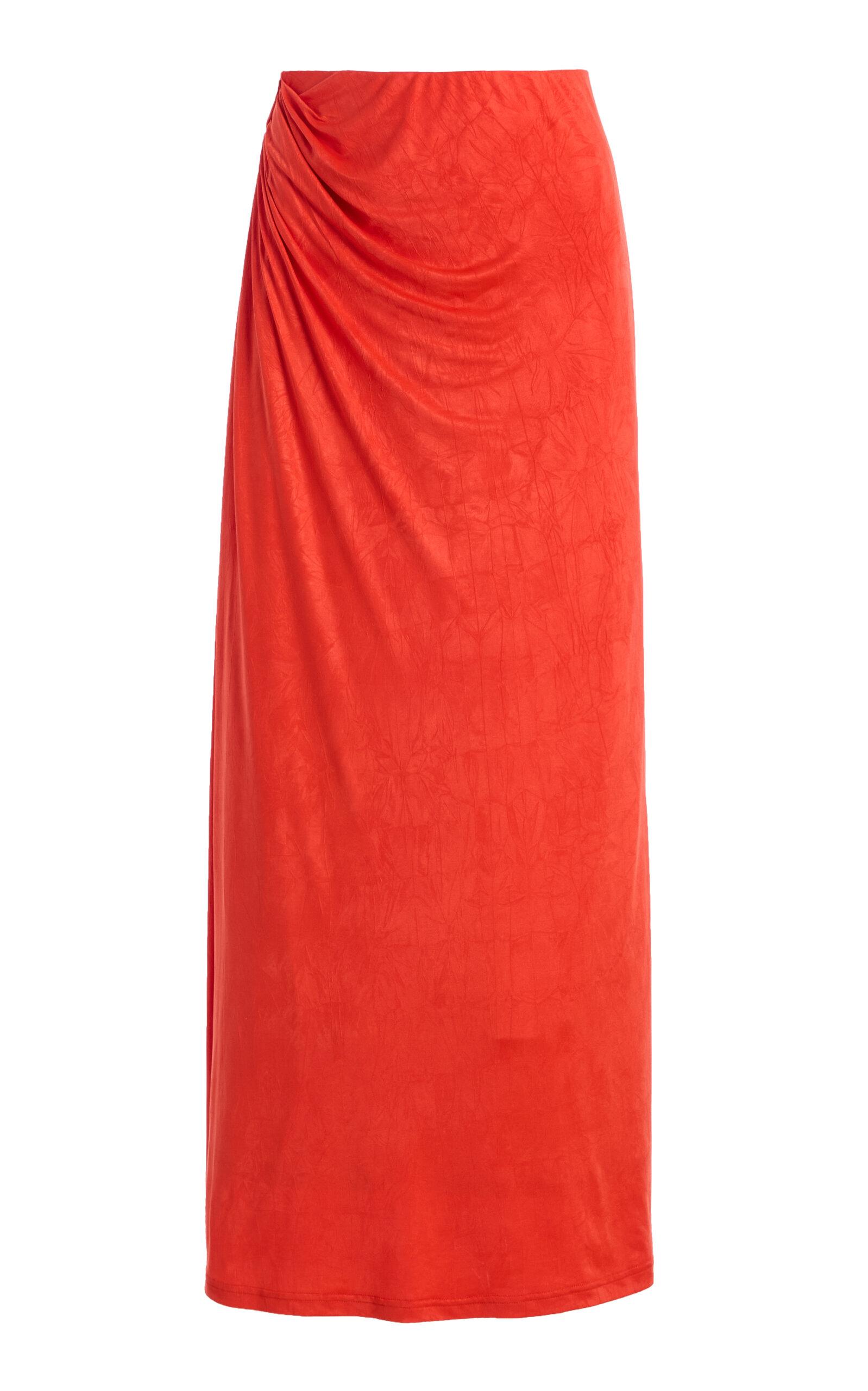 Significant Other Exclusive Priya Draped Jersey Maxi Skirt - Moda Operandi by SIGNIFICANT OTHER