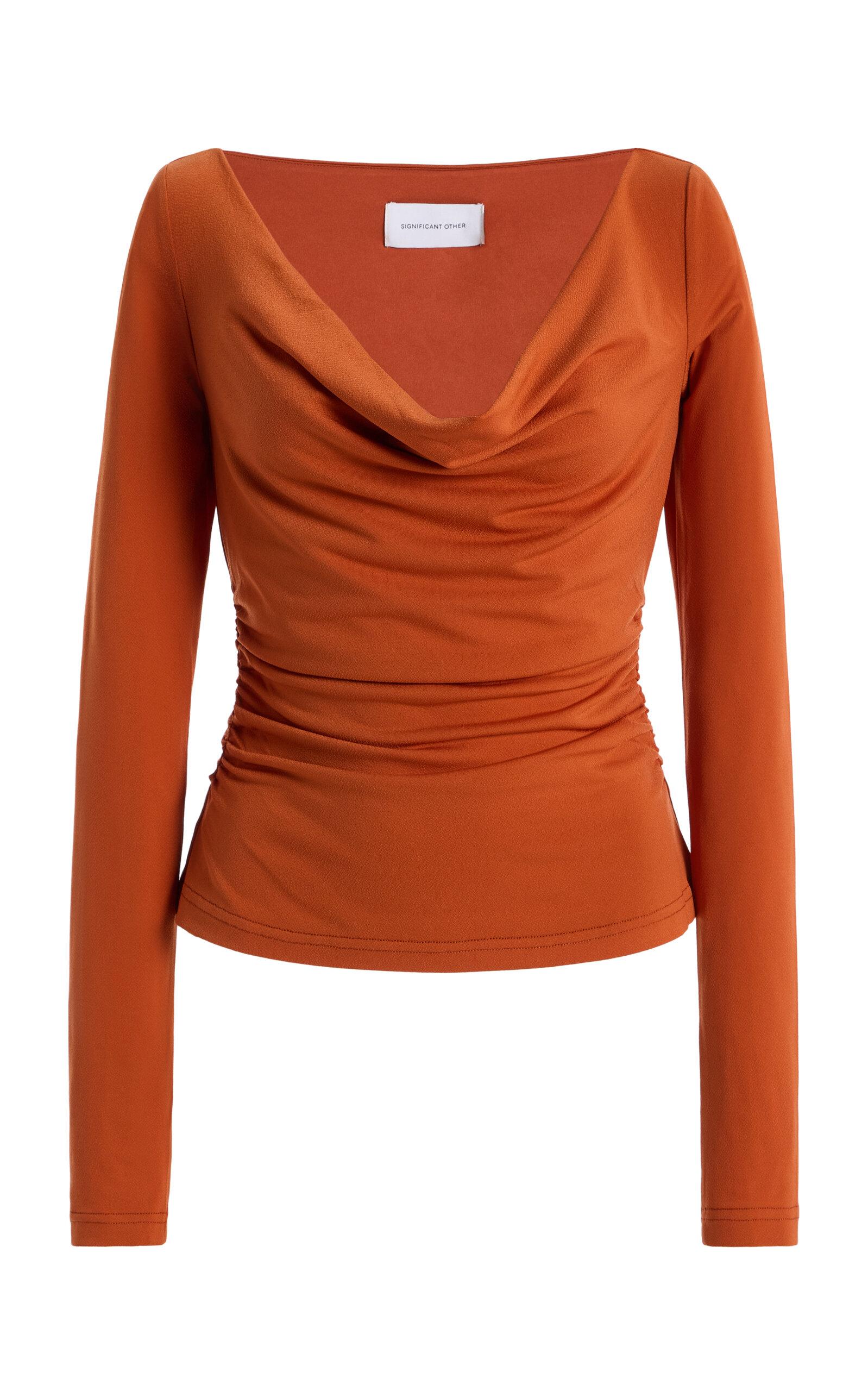 Significant Other Luisa Draped Jersey Top - Moda Operandi by SIGNIFICANT OTHER