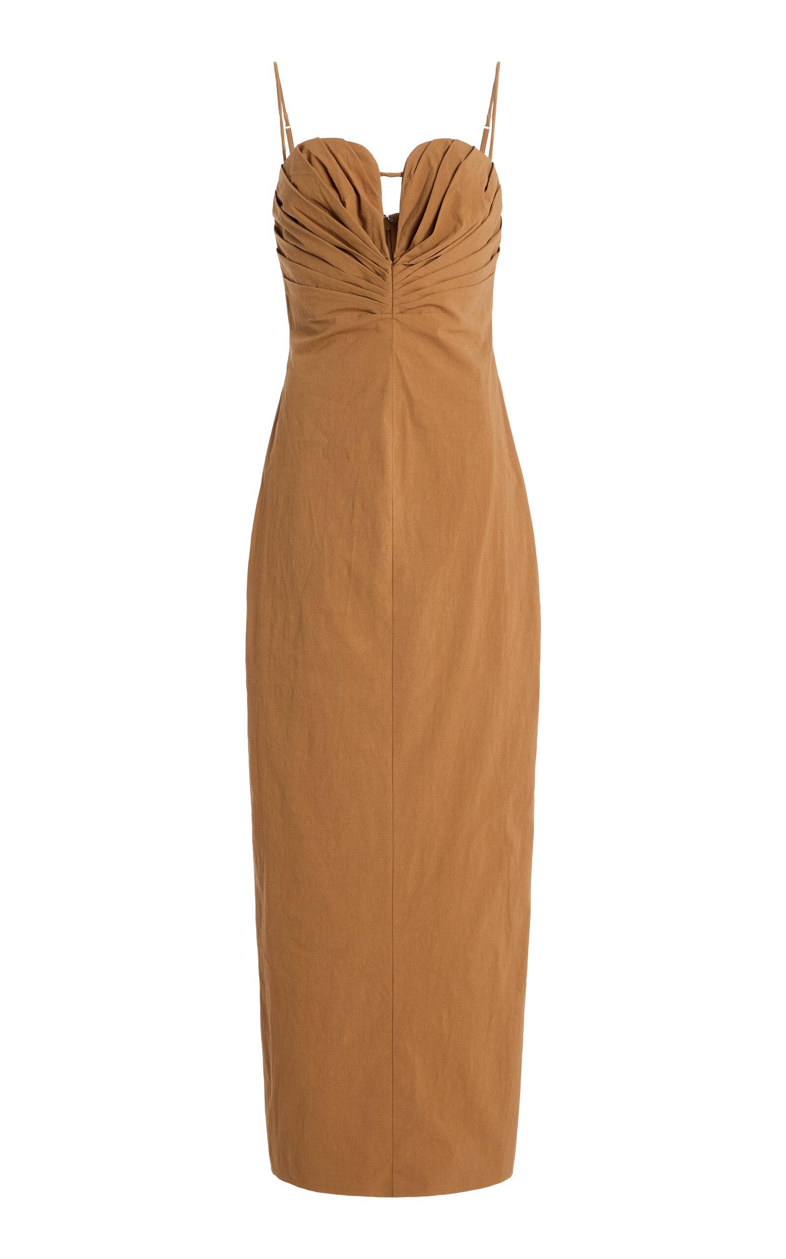 Significant Other Quentin Sculpted Cotton-Blend Maxi Dress - Moda Operandi by SIGNIFICANT OTHER