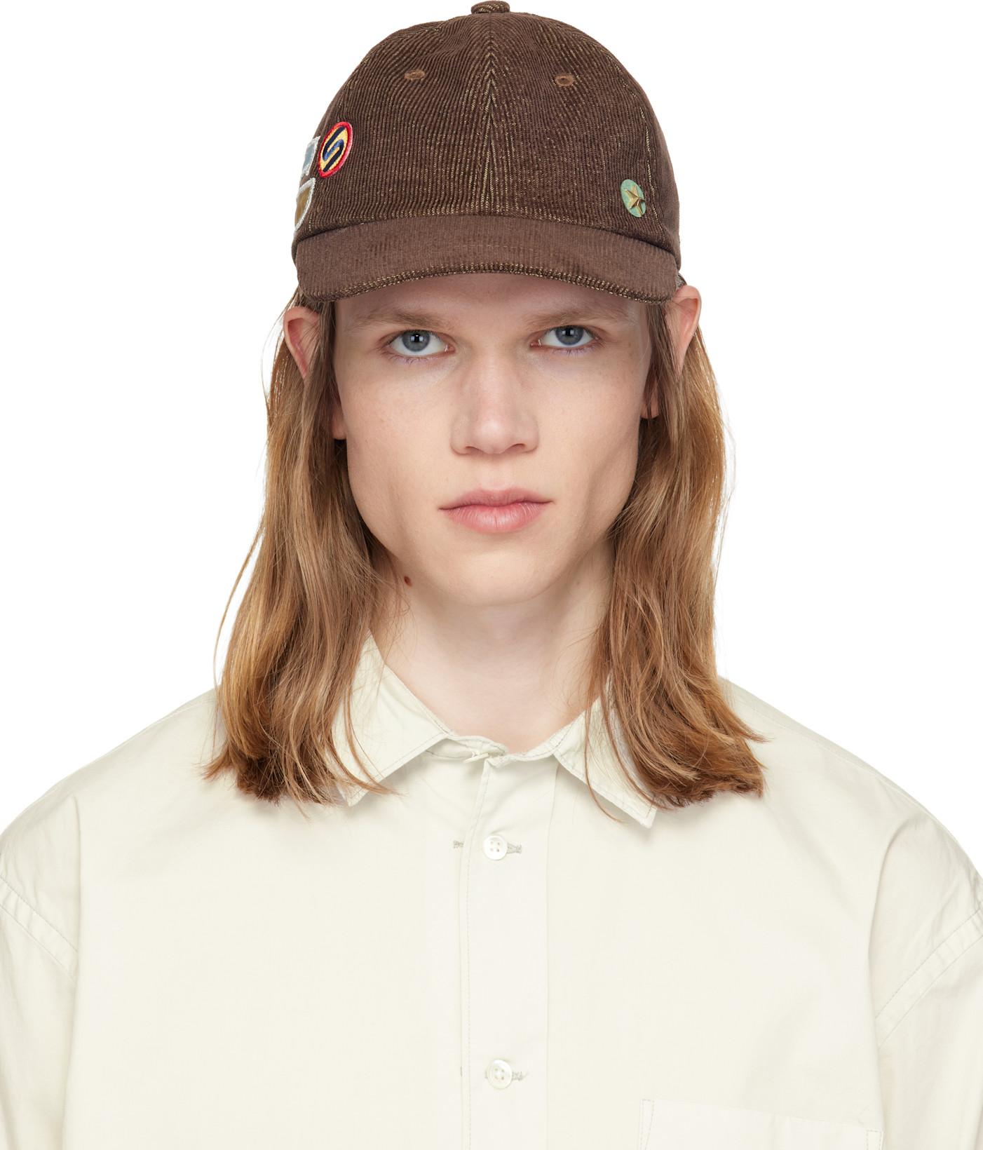 Brown Patch Cap by SILAS