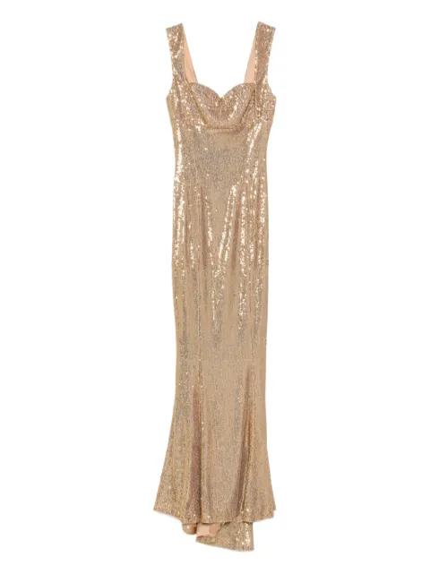 Annabel sequin maxi dress by SILK LOVE&LACE
