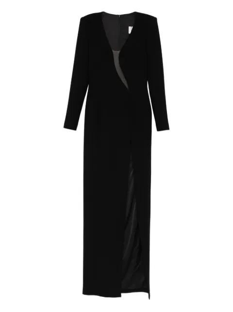 Monalisa long-sleeve maxi dress by SILK LOVE&LACE