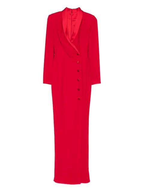 Scarlet button maxi dress by SILK LOVE&LACE