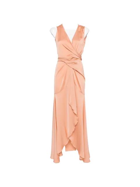Shangri La tie front dress by SILK95FIVE