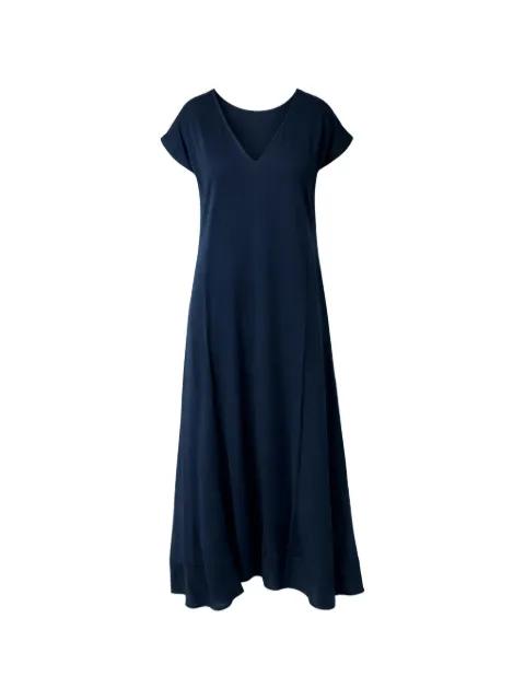 V-neck midi dress by SILK95FIVE