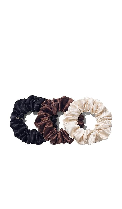 SILKE London Hair Scrunchies in Classic Mix by SILKE LONDON SILKE London Hair Scrunchies in Classic Mix by SILKE LONDON