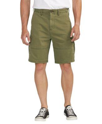 Men's Essential Twill Cargo 10" Shorts by SILVER JEANS CO.