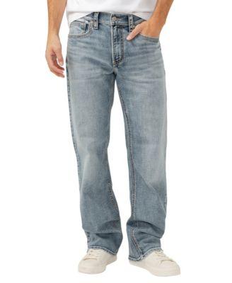 Men's Zac Relaxed Fit Straight Leg Luxe Heritage Jeans by SILVER JEANS CO.