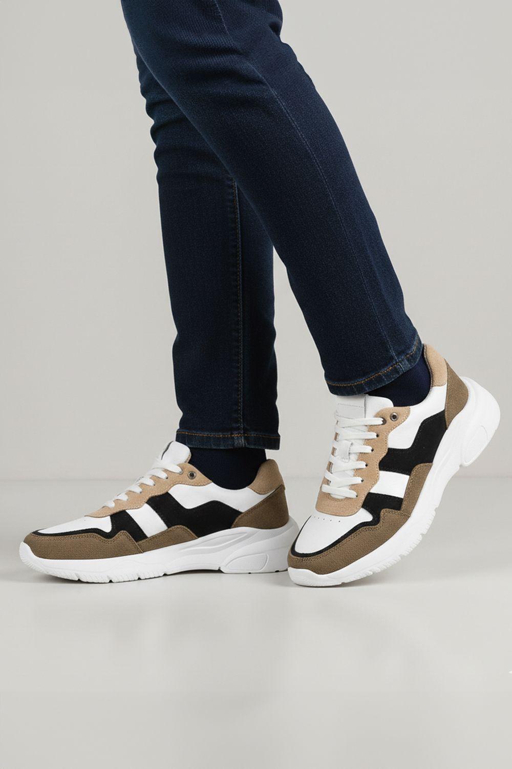 Finchley Premium Suede Leather Mens Trainers by SILVER STREET LONDON
