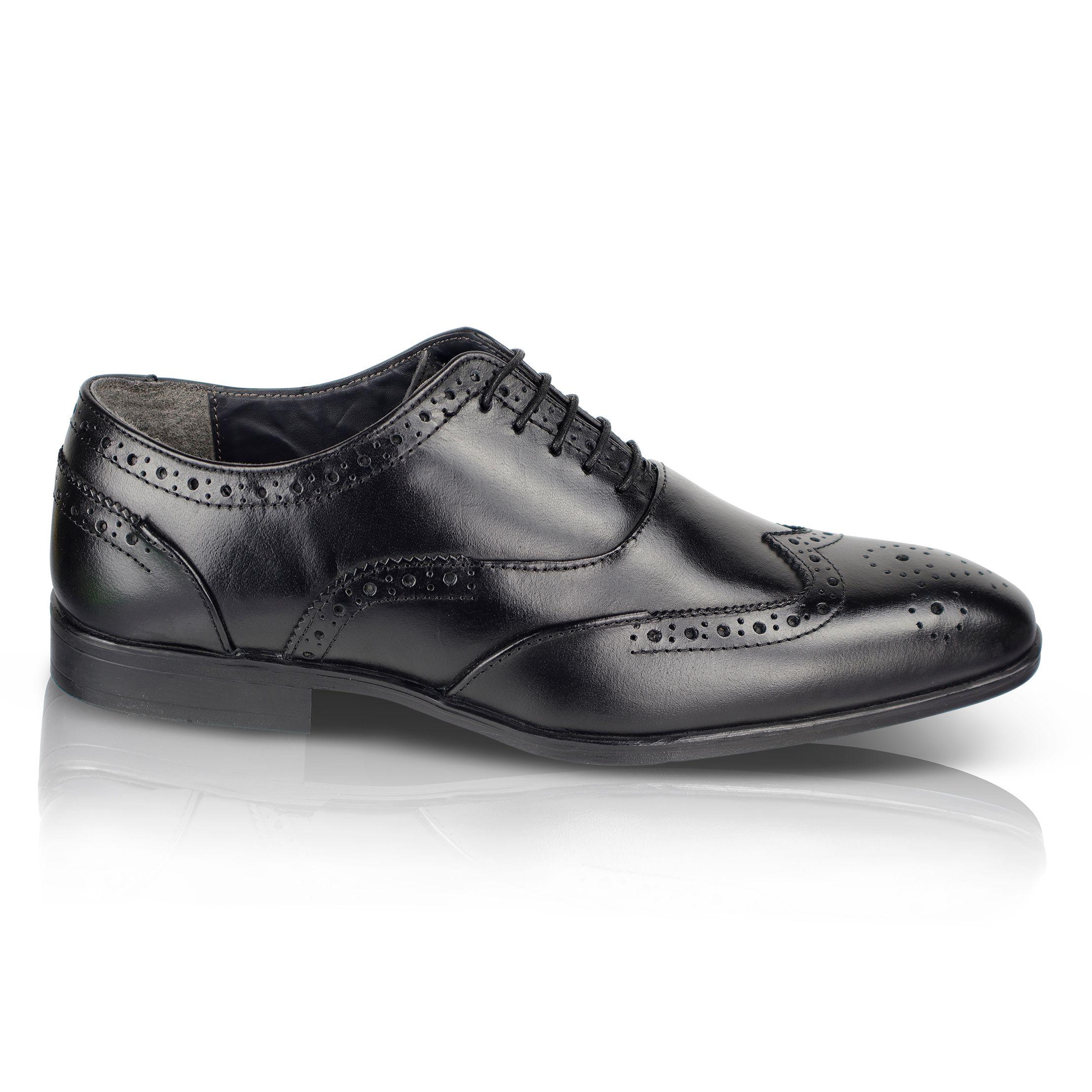 Oxford Leather Smart Formal Mens Shoes by SILVER STREET LONDON