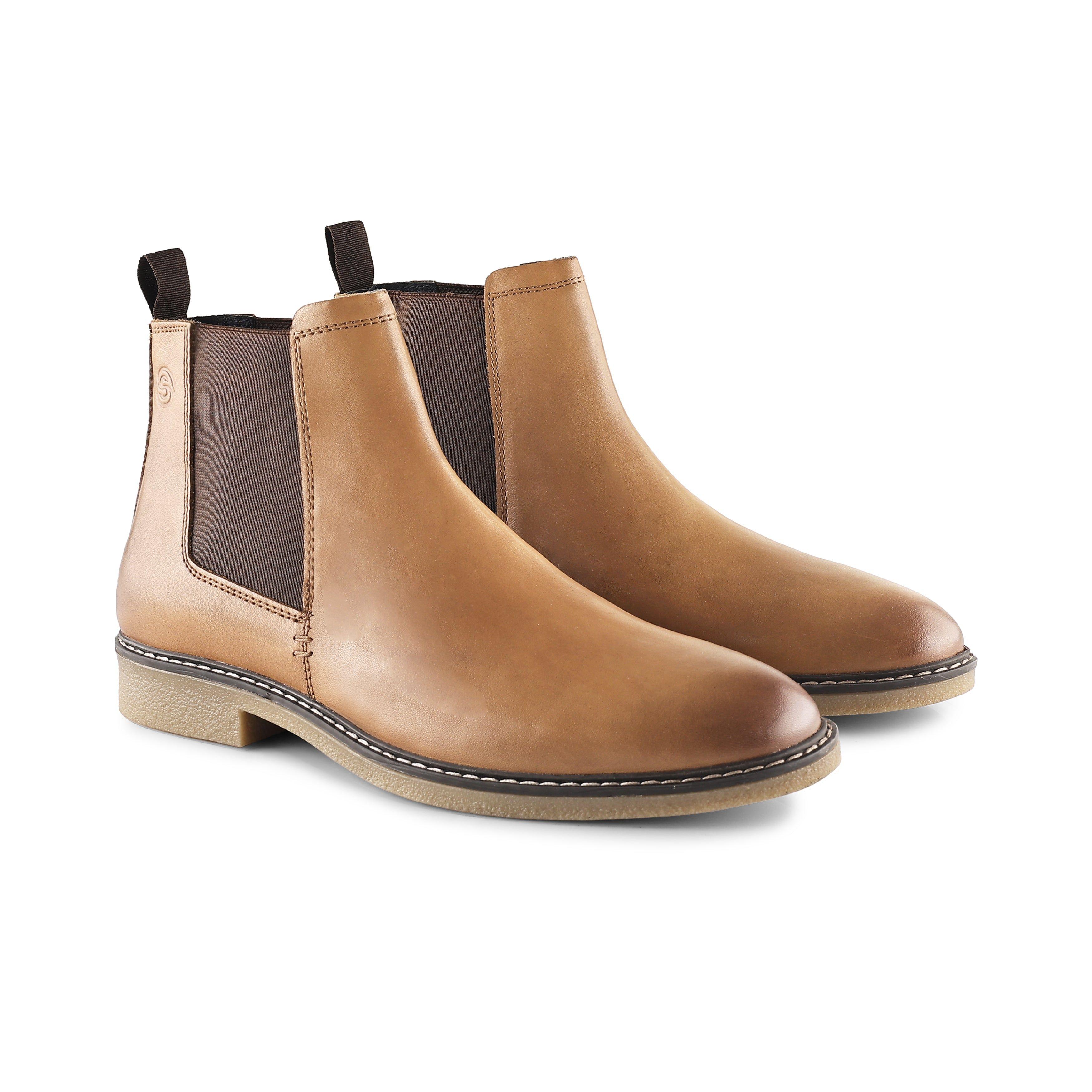 Pimlico Premium Leather Mens Chelsea Boots by SILVER STREET LONDON
