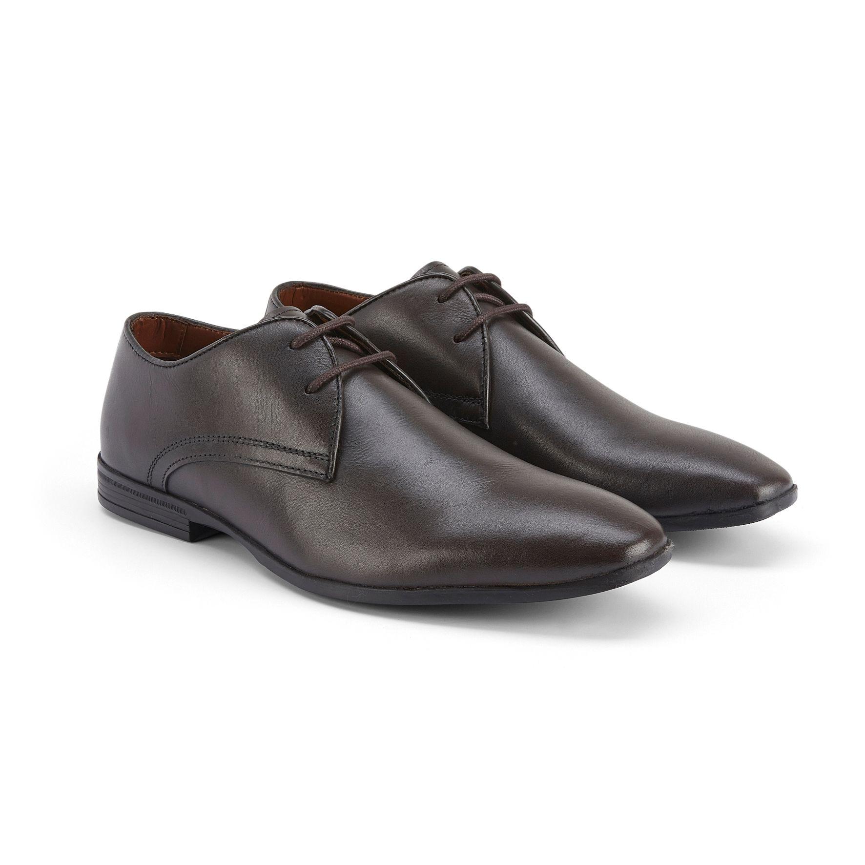 Rowley Leather Lace-up Formal Mens Derby Shoes by SILVER STREET LONDON