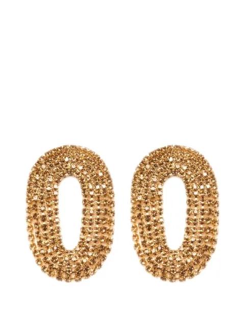 Liberty crystal-embellished earrings by SILVIA GNECCHI