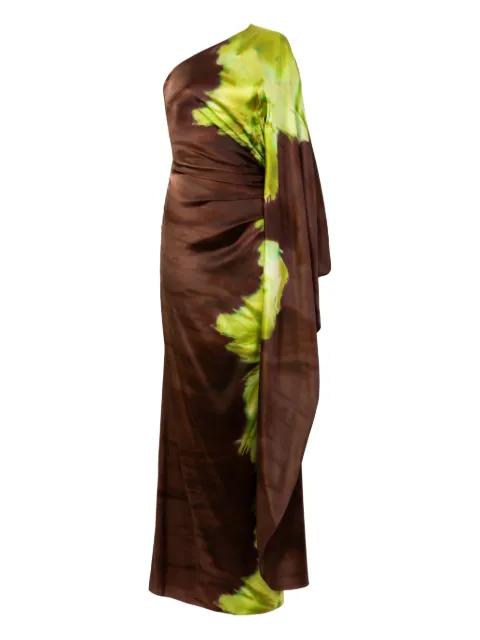 Afrodita one-shoulder maxi dress by SILVIA TCHERASSI
