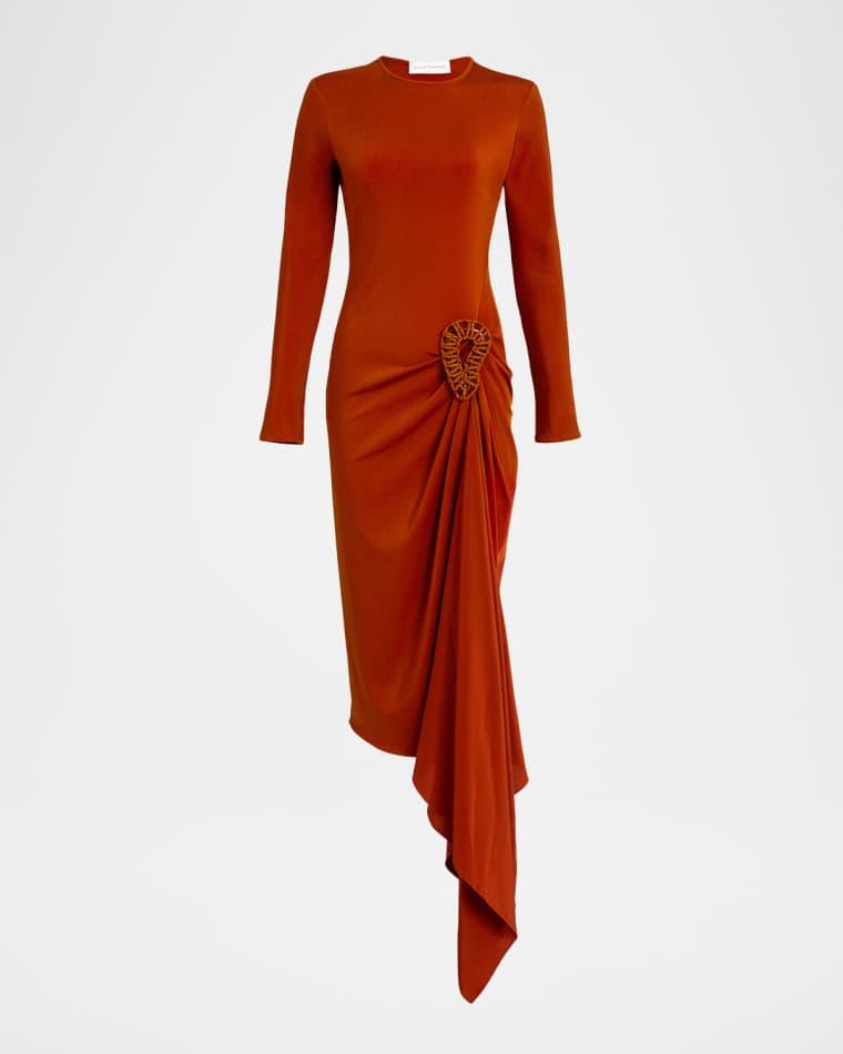 Ananya Jersey Midi Dress by SILVIA TCHERASSI