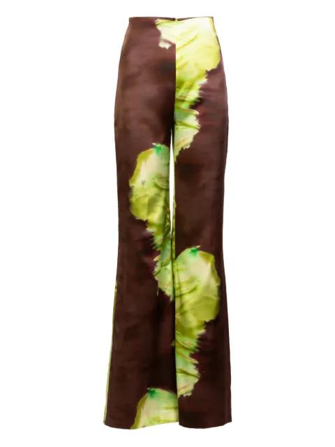 Andie floral trousers by SILVIA TCHERASSI