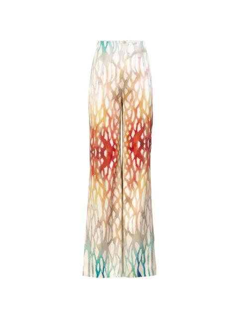 Andie printed trousers by SILVIA TCHERASSI