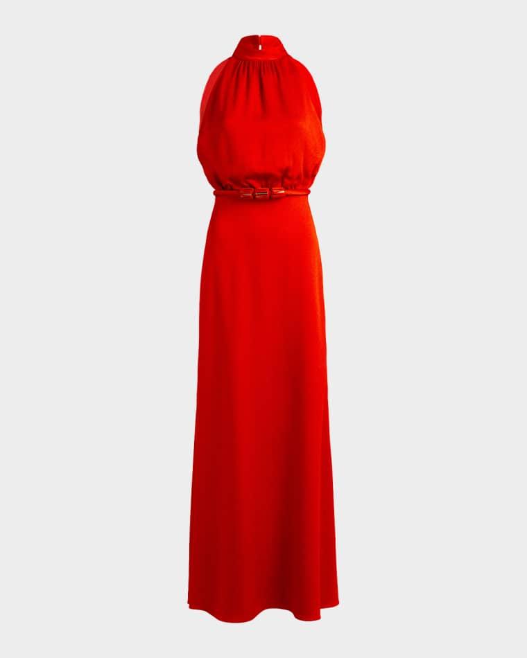Damara Belted Maxi Dress by SILVIA TCHERASSI
