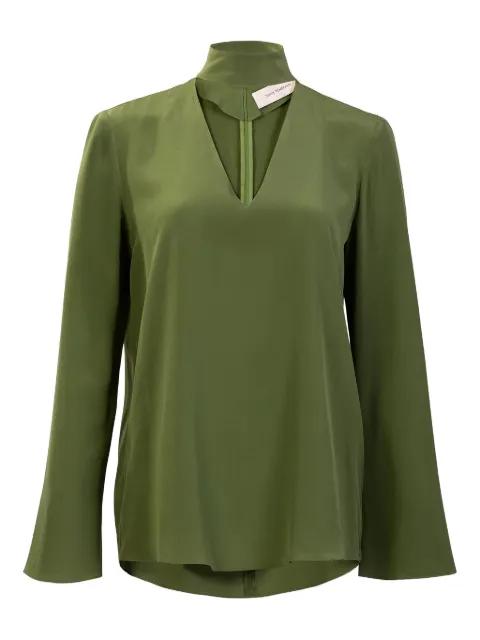 Kelsey funnel-neck blouse by SILVIA TCHERASSI