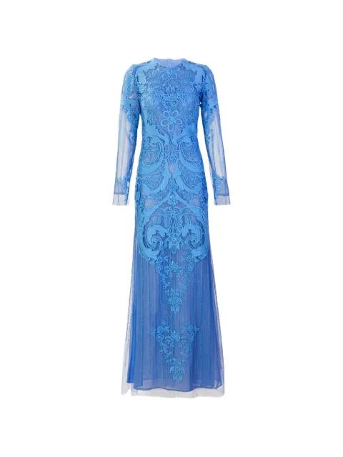 Lace long-sleeve  maxi dress by SILVIA TCHERASSI