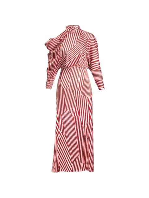 Lisa striped midi dress by SILVIA TCHERASSI