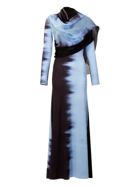 Moon draped maxi dress by SILVIA TCHERASSI